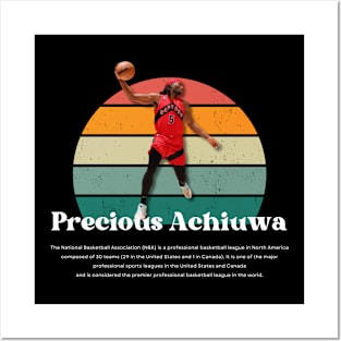 Precious Achiuwa Vintage V1 Posters and Art